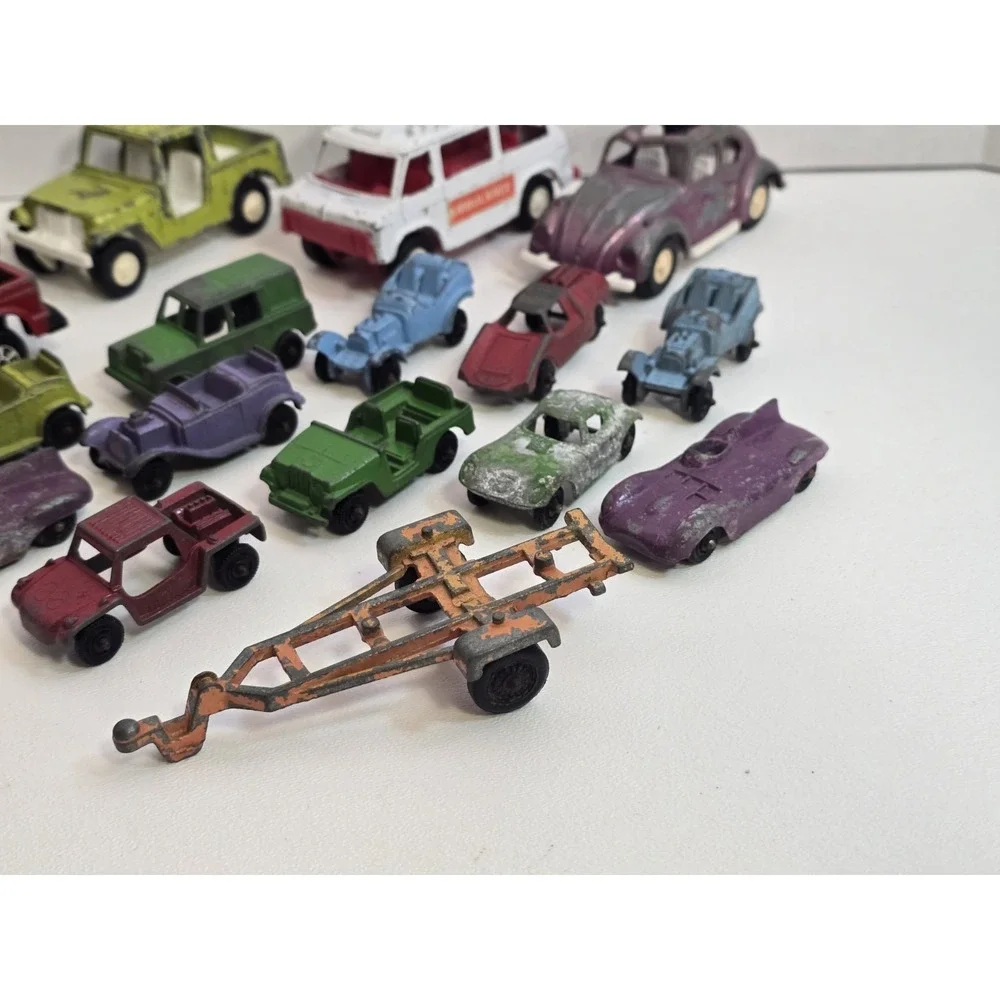 Big Mixed Lot of Vintage Tootsietoy Cars Most In Good Shape!